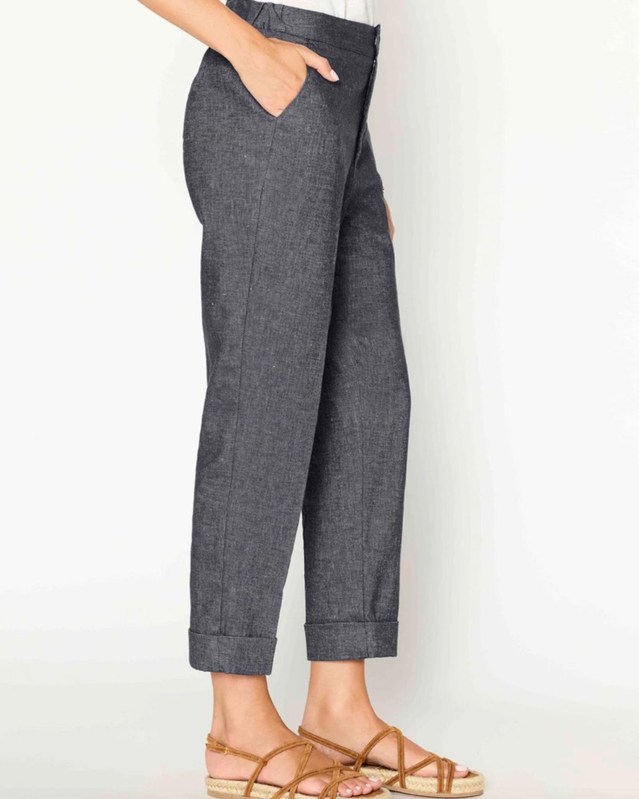 Women Brochu Walker Pants | Brochu Walker Westport Indigo Pant