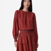 Women Vanessa Bruno Dresses | Vanessa Bruno Svetlana Dress Persian