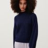 Women American Vintage Sweaters | American Vintage Pullover Navy Melange