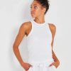 Women Not Monday Tanks & Tees | Not Monday Beckett Tank White
