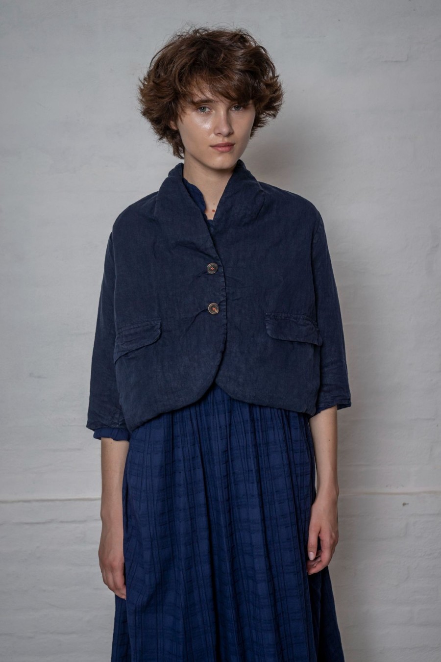 Women Hannoh Wessel Outerwear | Hannoh Wessel Jacket Vilja Notte
